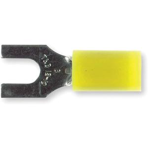 STA-KON RC10-8F Fork Terminal Yellow 12 To 10 Awg - Pack Of 50 | AC9UVL 3KG67