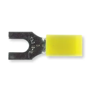 STA-KON RC10-8F Fork Terminal Yellow 12 To 10 Awg - Pack Of 50 | AC9UVL 3KG67