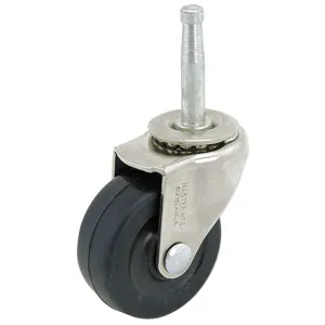 HAMILTON 33507 Swivel Stem Caster 75 Lb Rubber Black | AF6NKN 19YX28