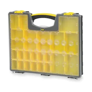 STANLEY 014725R Compartment Box 25 Compartments | AC9CYT 3FRC4