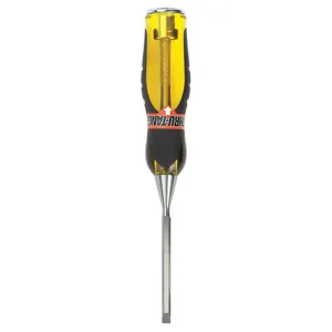 STANLEY 16-973 Short Blade Chisel 1/4 Inch x 9 Inch | AE7VZK 6AUJ2