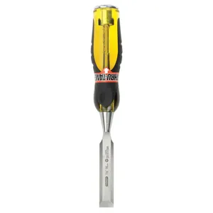 STANLEY 16-976 Short Blade Chisel 5/8 Inch x 9 Inch | AE8KAY 6DJP8