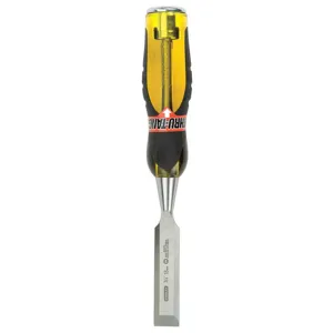 STANLEY 16-978 Short Blade Chisel 1 Inch x 9 Inch | AE8KBA 6DJR0