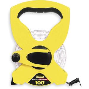 STANLEY 34-790 Tape Measure 1/2 Inch x 100 Feet Yellow With Black | AE4AUQ 5HL22