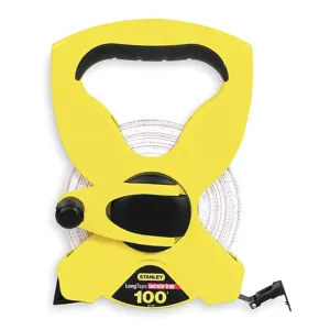 STANLEY 34-790 Tape Measure 1/2 Inch x 100 Feet Yellow With Black | AE4AUQ 5HL22