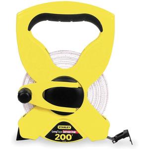 STANLEY 34-793 Tape Measure 1/2 Inch x 200 Feet Yellow With Black | AE4AUR 5HL25