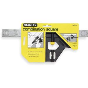 STANLEY 46-012 Combination Square 12 Inch Abs | AF2BZC 6R166