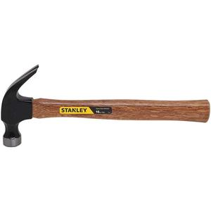 STANLEY 51-713 Claw Hammer Hickory 13 Oz | AF2BZP 6R253