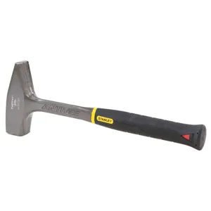 STANLEY 56-003 FATMAX AntiVibe Blacksmith Hammer, 2 lb, Steel Head | AE8ZCV 6GRK8