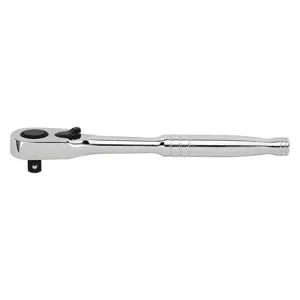 STANLEY 89-817 Quick Release Ratchet 1/4 Drive Size 6-1/8 Length | AH8MEV 38WF35