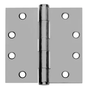 STANLEY CB179 4X4 FM STDWT DOOR HINGE 26D STL Template Hinge Concealed Dull Chrome | AE3WEZ 5GJJ9