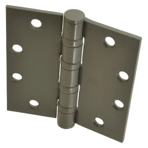 STANLEY F179 4X4 DOOR HINGE P STL Full Mortise Hinge 4 Inch Height x 4 Inch Width Primed | AH8EMW 38NC95