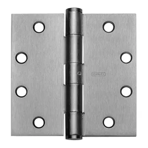 STANLEY F179NRP 4 5X4 DOOR HINGE 26D STL Template Hinge Nonremovable | AE3WGF 5GJN9