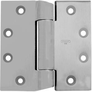 STANLEY FBB168 5X4 DOOR HINGE US26D STL Template Hinge Flush Ball Removable | AE3WEK 5GJH4
