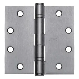 STANLEY FBB179 4 5X4 5 DOOR HINGE P STL Full Mortise Hinge 4-1/2 Inch Height FBB179 | AH8EMZ 38NC99