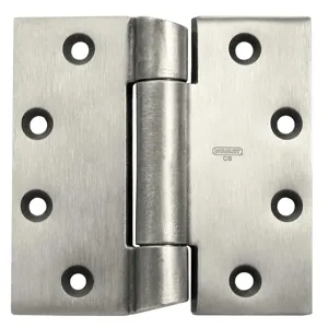 STANLEY F179 4 5X4 5 DOOR HINGE 26D STL Template Hinge Removable Dull Chrome | AE3WFY 5GJN2