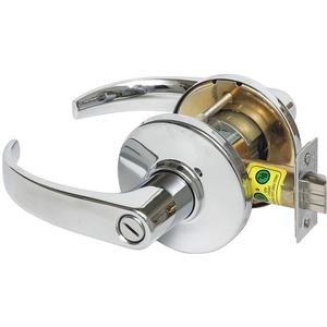STANLEY SECURITY SOLUTIONS 9K30L14DS3625 Lever Privacy Curved Polished Chrome | AH9MFU 40KC92