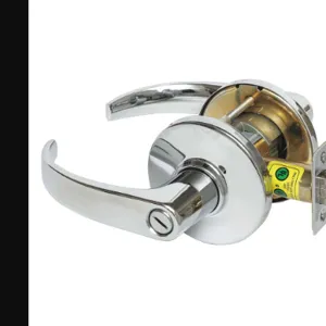 STANLEY SECURITY SOLUTIONS 9K30L14DS3625 Lever Privacy Curved Polished Chrome | AH9MFU 40KC92