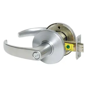 STANLEY SECURITY SOLUTIONS 9K30L14DS3626 Lever Privacy Curved Satin Chrome | AH9MFV 40KC93