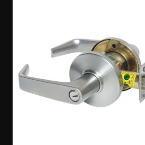 STANLEY SECURITY SOLUTIONS 9K30L15DS3626 Lever Privacy Angled Satin Chrome | AH9MFX 40KC95