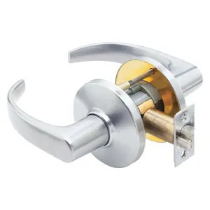 STANLEY SECURITY SOLUTIONS 9K30N14DS3626 Lever Passage Curved Satin Chrome | AH9MGB 40KC99