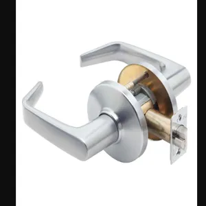 STANLEY SECURITY SOLUTIONS 9K30Y15DS3626 Lever Exit Angled Satin Chrome | AH9MGJ 40KD07