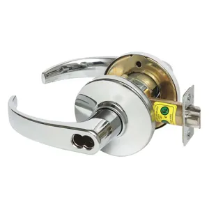 STANLEY SECURITY SOLUTIONS 9K37AB14DS3625 Lever Curved Polished Chrome ASA Strike | AH9MGK 40KD08