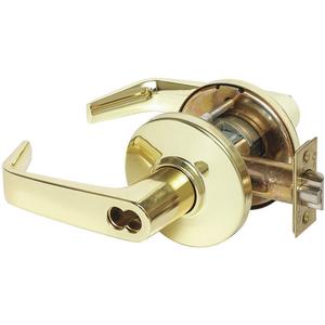STANLEY SECURITY SOLUTIONS 9K37AB15DS3605 Lever Entrance Angled Bright Brass | AH9MGN 40KD11