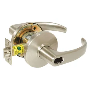 STANLEY SECURITY SOLUTIONS 9K37D14DS3619 Lever Storeroom Curved Mechanc Satin Nickel | AH9MHB 40KD23