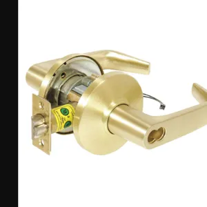 STANLEY SECURITY SOLUTIONS 9KW37DEU15DS3606 Lever Storeroom Angled Electrical Satin Brass | AH9MJV 40KD63