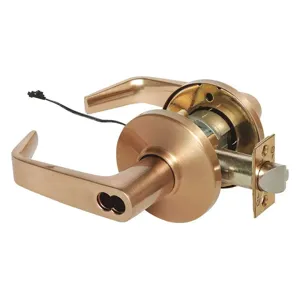 STANLEY SECURITY SOLUTIONS 9KW37DEU15DSTK612 Lever Storeroom Angled Electrical Satin Bronze | AH9MJZ 40KD67