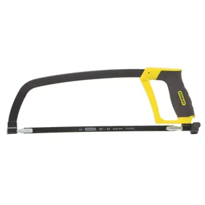 STANLEY STHT20139L Hacksaw 17-3/4 Inch Length 24 Tpi Rubber Grip | AD6QPR 48A535