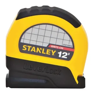 STANLEY STHT30810 Tape Measure Steel Yellow/black 12 Feet | AF6VBX 20JY20