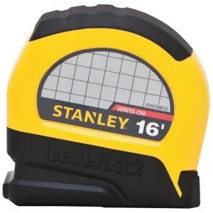 STANLEY STHT30812 Tape Measure Steel Yellow With Black 16 Feet | AB4YDK 20JY21