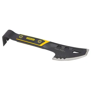 STANLEY STHT55134 Pry Bar Black/yellow Steel 14-1/4 In | AC6MFE 34F825