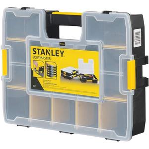 STANLEY STST14027 Verstellbare Fachbox Kunststoff Schwarz | AH8WUQ 39AL10