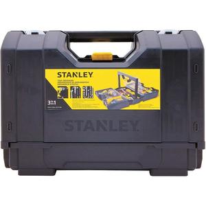 STANLEY STST17700 Werkzeug-Organizer aus Kunststoff, schwarz | AH3GQJ 31XR37