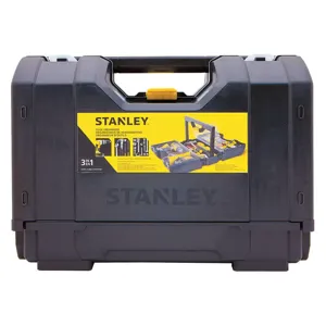 STANLEY STST17700 Tool Organizer Hand Carry Plastic Black | AH3GQJ 31XR37