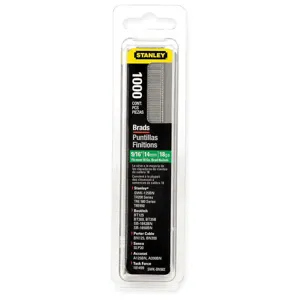 STANLEY SWKBN625S Brad Nails 5/8 Inch - Pack Of 1000 | AD7EXE 4DZZ9