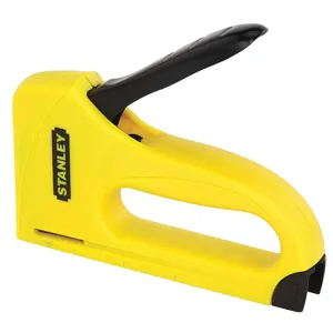 STANLEY TR35 Stapler Narrow 29/64 Crown Yellow | AB7ZBJ 24T315