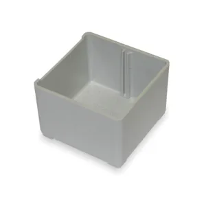 STANLEY VIDMAR BN2544 Storage Bin Gray 3 Inch Length 3 Inch Width | AC3AWZ 2Q099