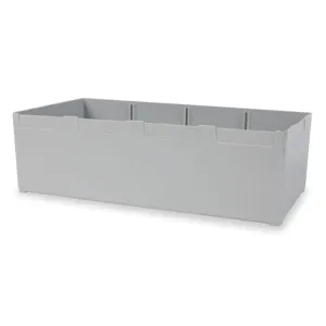 STANLEY VIDMAR BN35816 Storage Bin Gray 12 Inch Length 6-1/8 Inch Width | AC3AXC 2Q107