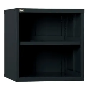 STANLEY VIDMAR RP1182BK Overhead Storage Cabinet W 30 Inch Black | AA4BEA 12C796