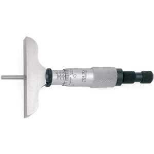 STARRETT 440Z-3L Depth Micrometer, 0 - 3 Inch, 2-1/2 Inch Base Length, 3 Rods | AE9XAL 6NAX9 / 52113