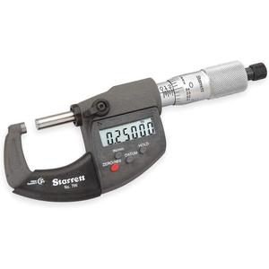 STARRETT 796.1XRL-1 Electronic Micrometer 1 Inch Ratchet | AC4GTY 2ZTX6 / 01116