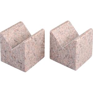 STARRETT 81533 Granite V-blocks Pink 5-face Aa 3 x 3 x 3 | AF2CMZ 6RDG7