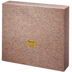 STARRETT 81920 Granite Master Square Pink 5-face A 12 x 12 x 3 | AE9ZWG 6PDK7