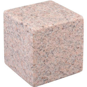 STARRETT 81980 Granite Cube Pink 6-face Aa 3 x 3 x 3 | AF2CNK 6RDH7