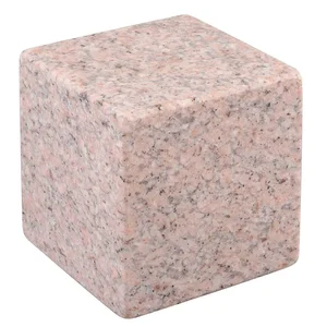 STARRETT 81980 Granite Cube Pink 6-face Aa 3 x 3 x 3 | AF2CNK 6RDH7