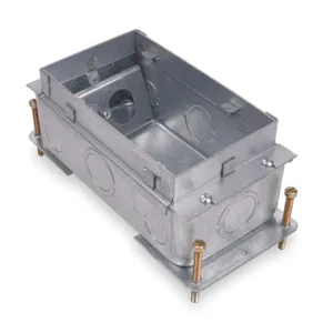 STEEL CITY 664-SC Floor Box Concealed Service Steel | AC3GJJ 2TEC3